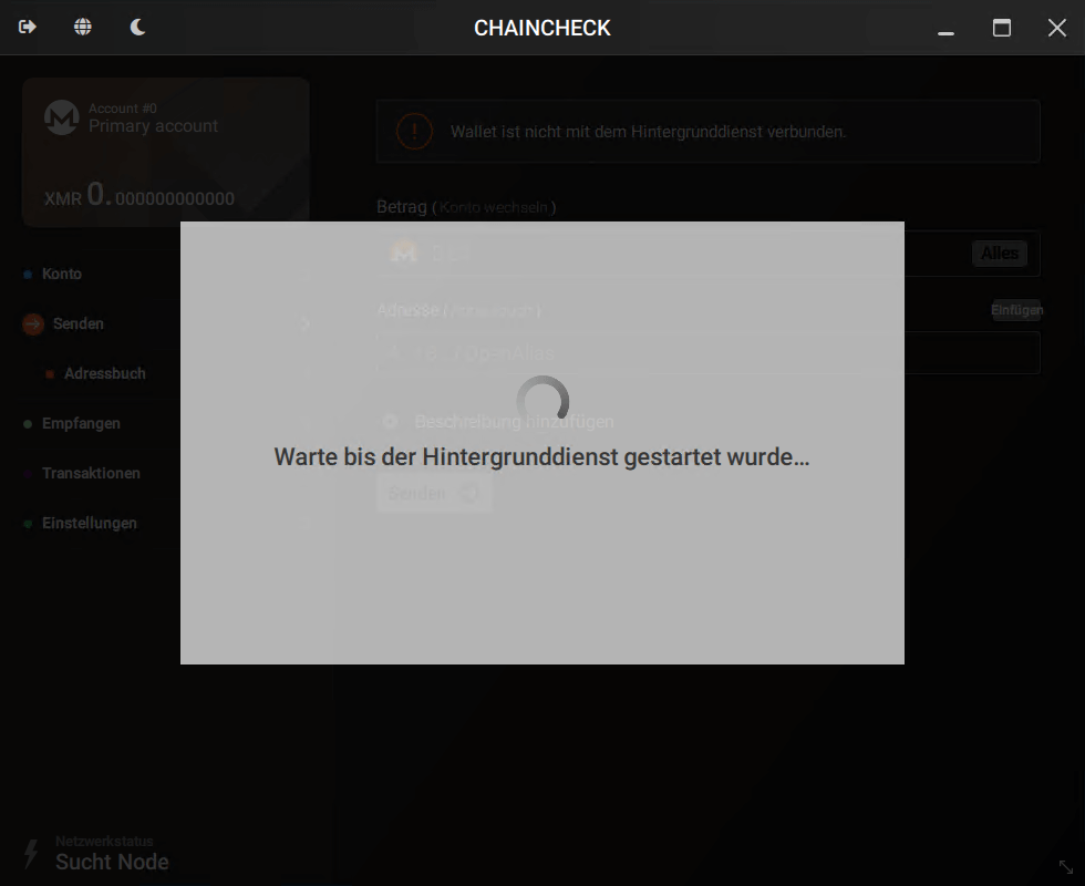 Monero Daemon Start